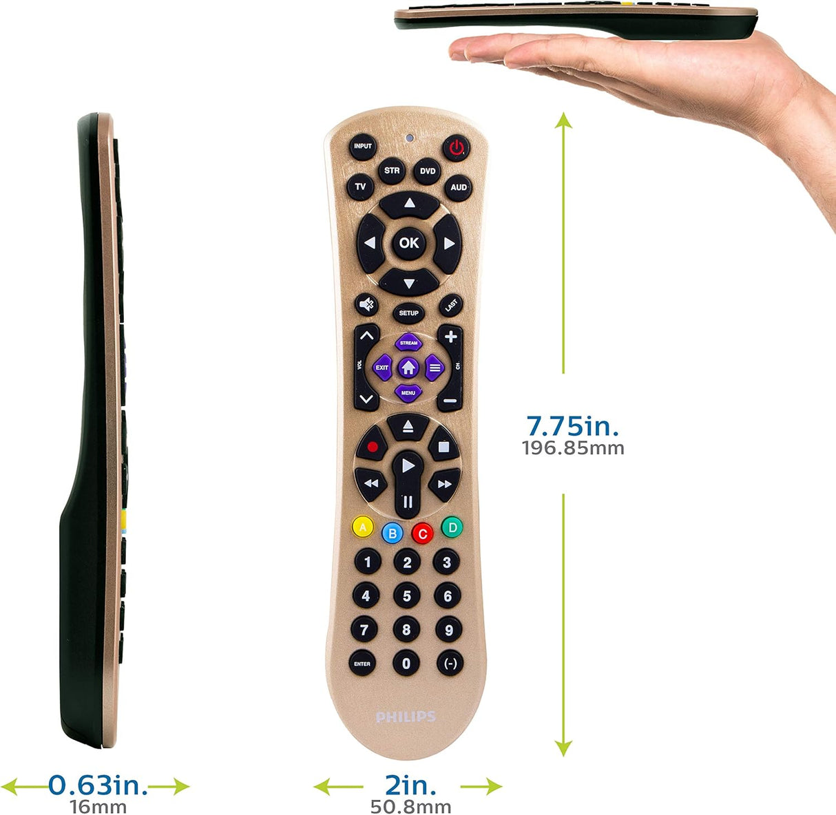 Control Remoto Universal Philips para Dispositivos SRP2014C