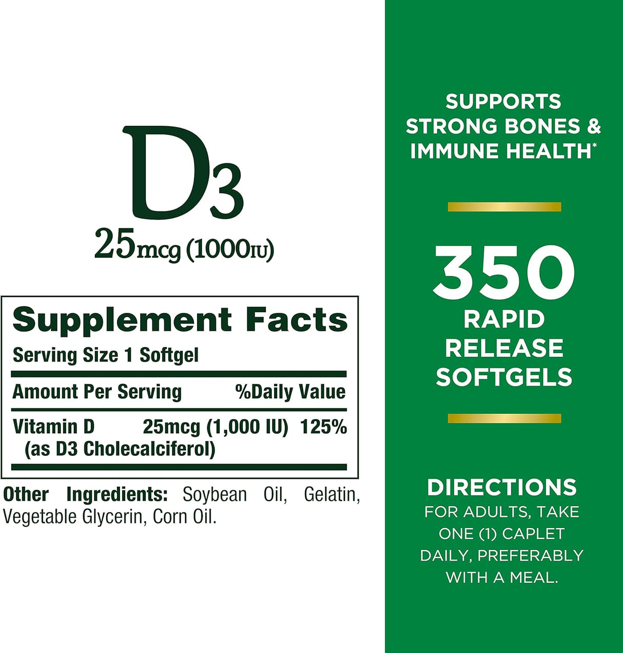 Suplementos Alimenticios Cápsulas blandas de vitamina