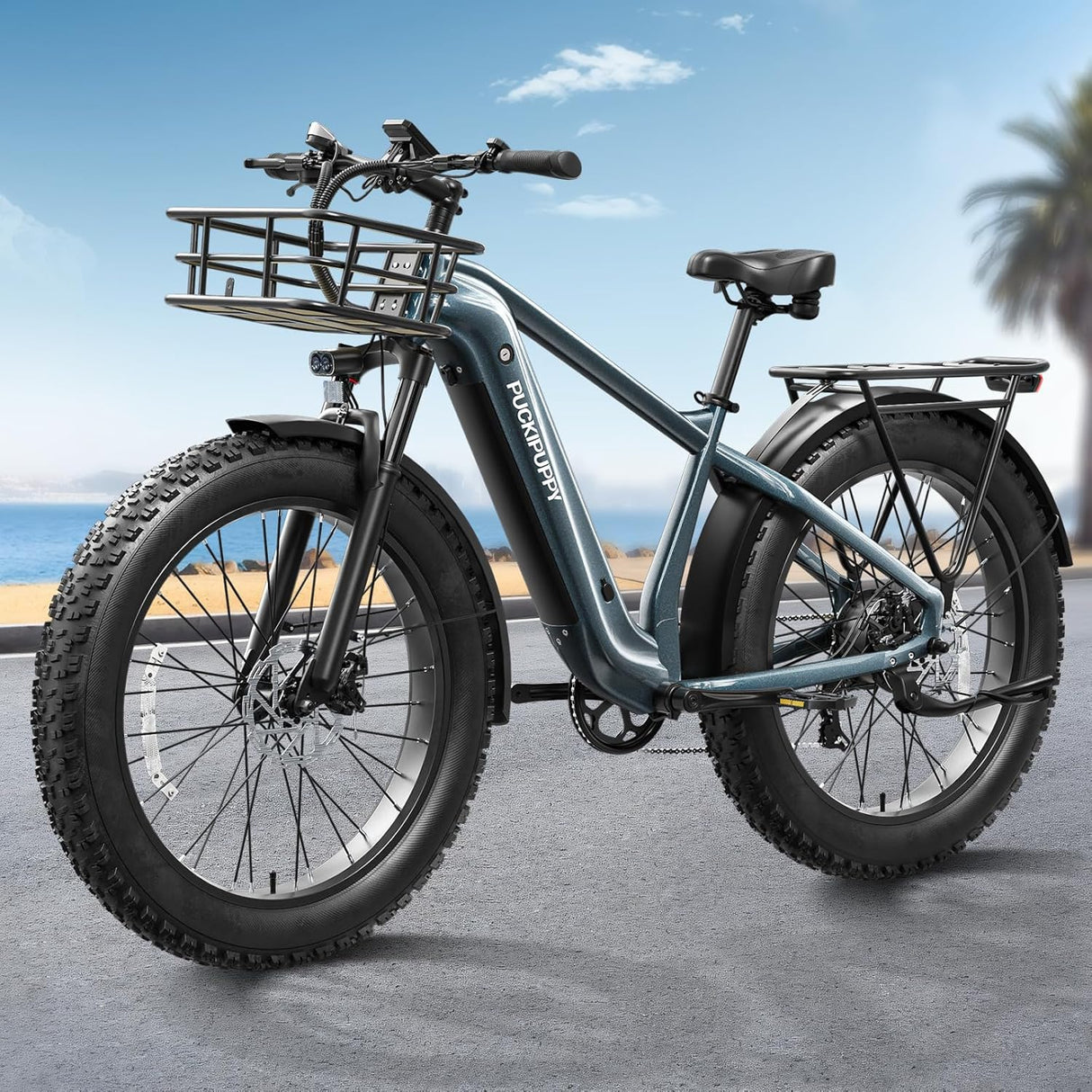 Bicicleta Eléctrica Beagle 960W, 26 Montaña, Batería 48V 15AH