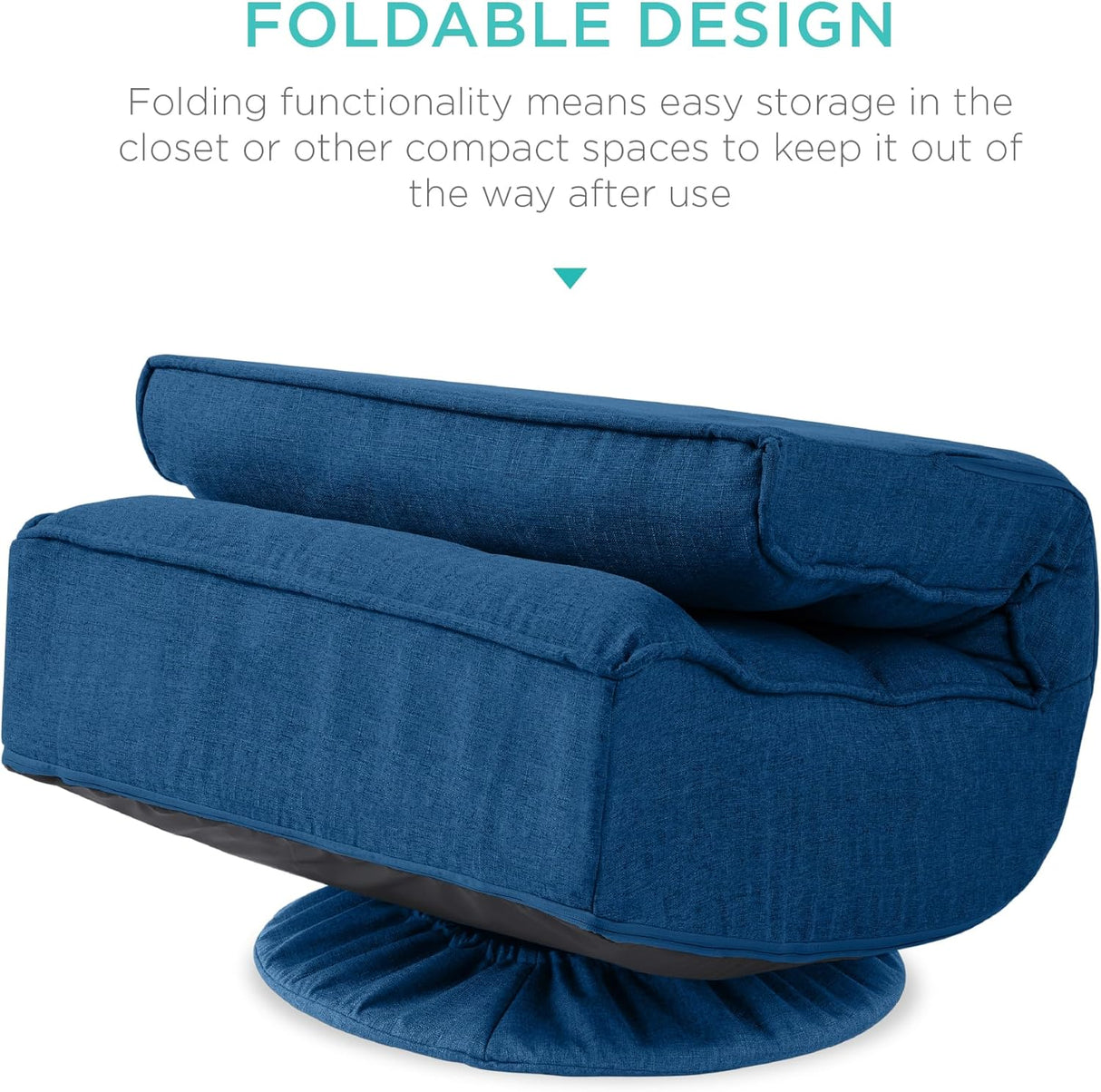 Silla Gaming para el hogar, Azul oscuro Best Choice Products