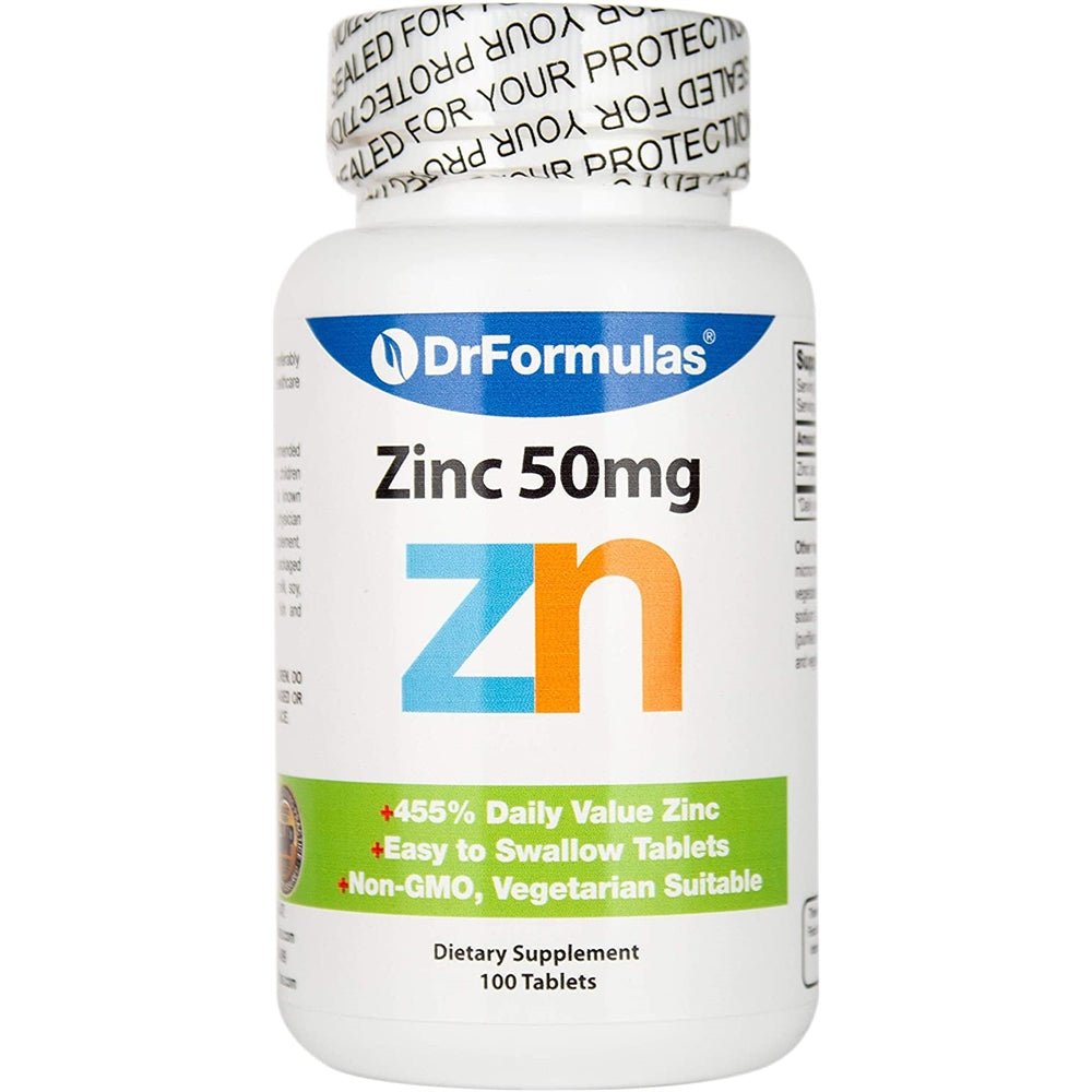 Suplemento Zinc para acné 50mg con citrato de óxido de zinc