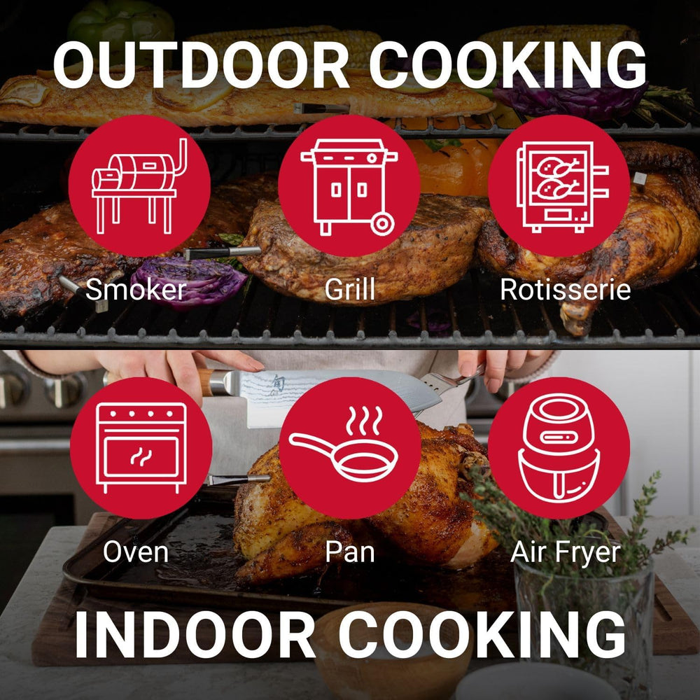 Termómetro de carne MEATER Plus | Inalámbrico, Bluetooth, App