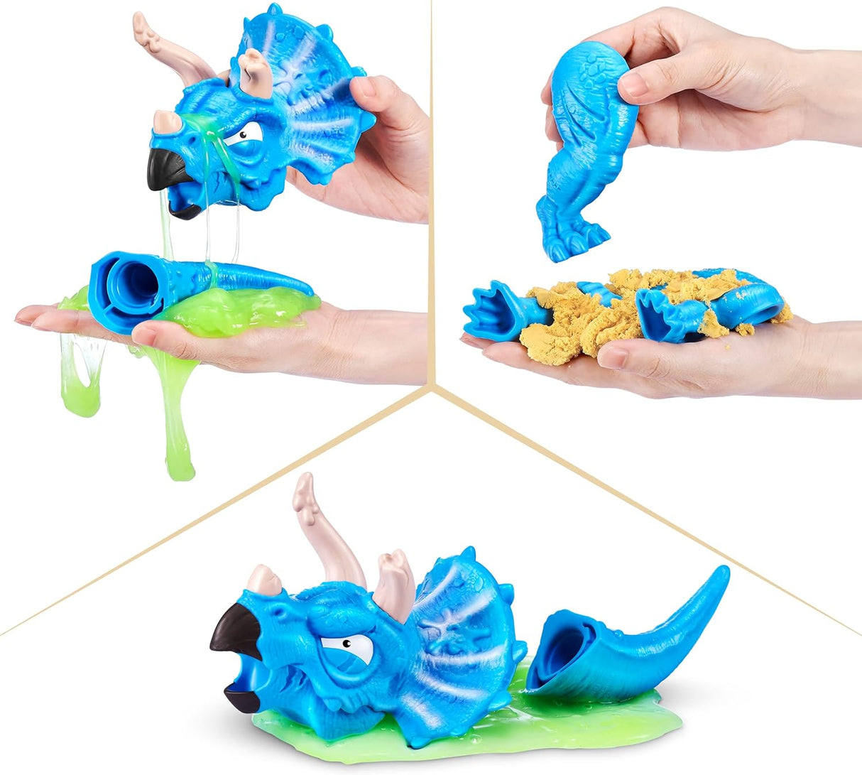 Island Smashers Dino Batallas T-Rex de ZURU 50+ Sorprensas