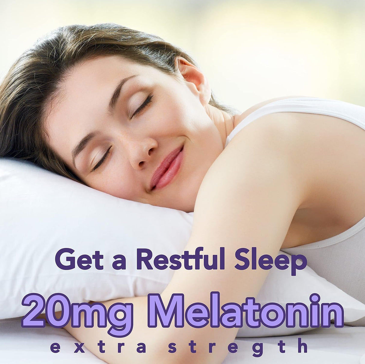 Gomitas para dormir de 20 mg de melatonina, pueden ayudar a conciliar el sueño más rápido y permanecer dormido durante más tiempo, con GABA, valeriana, bálsamo de limón y melatonina,