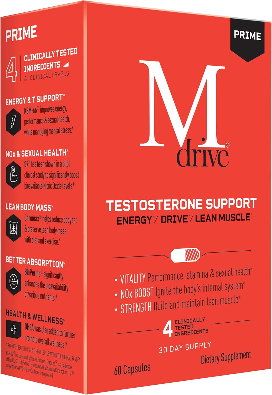 Suplementos Alimenticios de testosterona para hombres