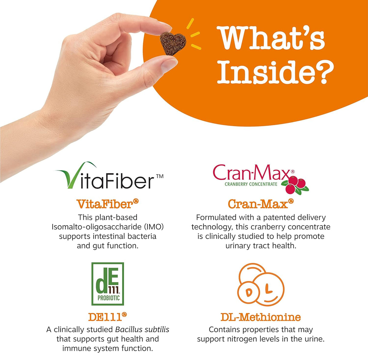 Vitaminas de hierba suave masticable para manchas de césped