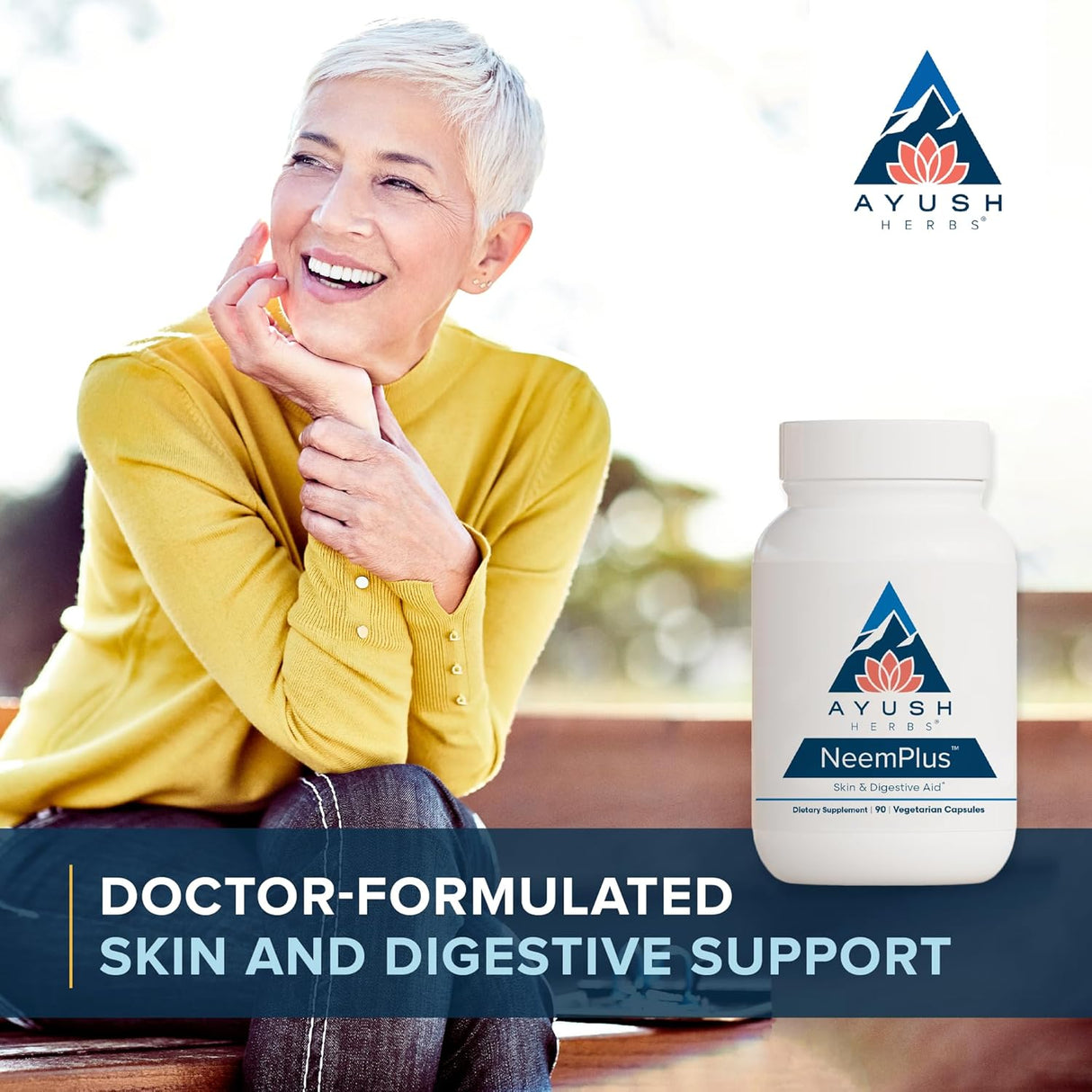 Suplemento ayurvédico para la piel y el apoyo digestivo90und