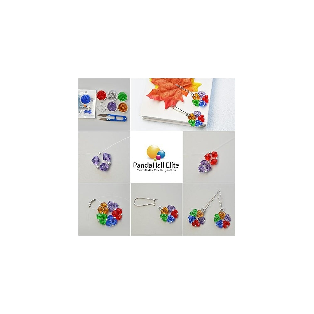 Pendientes de plata esterlina - de palanca 4 piezas