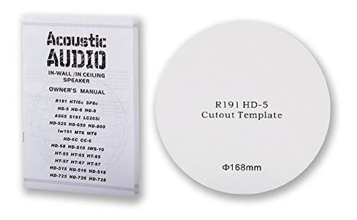 Juego de 5 altavoces de 2 vías