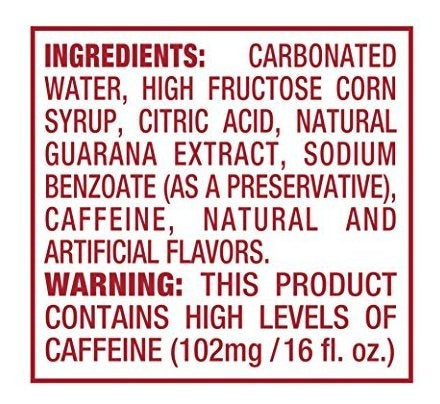 Bawls Guarana Energy Drink, 16 Onzas (paquete De 24)