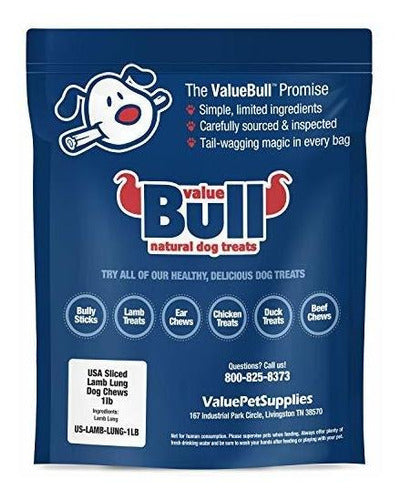 Valuebull Usa Masticables En Rodajas Para Perros De Pulmón