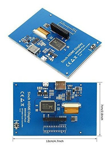 Monitor con pantalla táctil LCD TFT HDMI