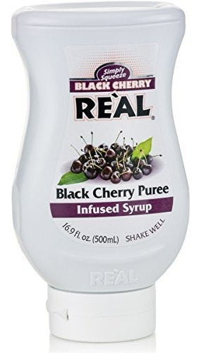 Black Cherry Reàl, Jarabe Infundido Con Puré De Cereza