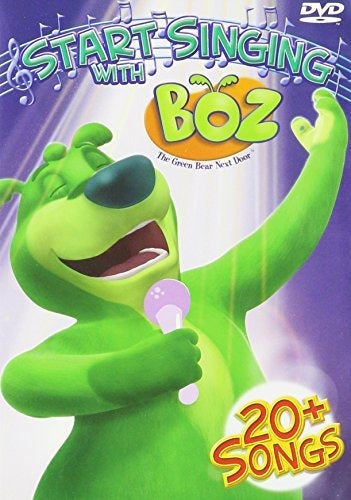 DVD de 20 canciones de niños Comience A Cantar Con Boz