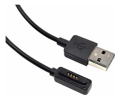 Cable Hqrp De Carga Usb Para Asus Zenwatch-2 Wi501q Wi502q