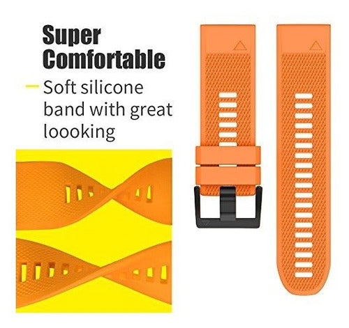 5 Correas Ajuste Fácil 22 Mm