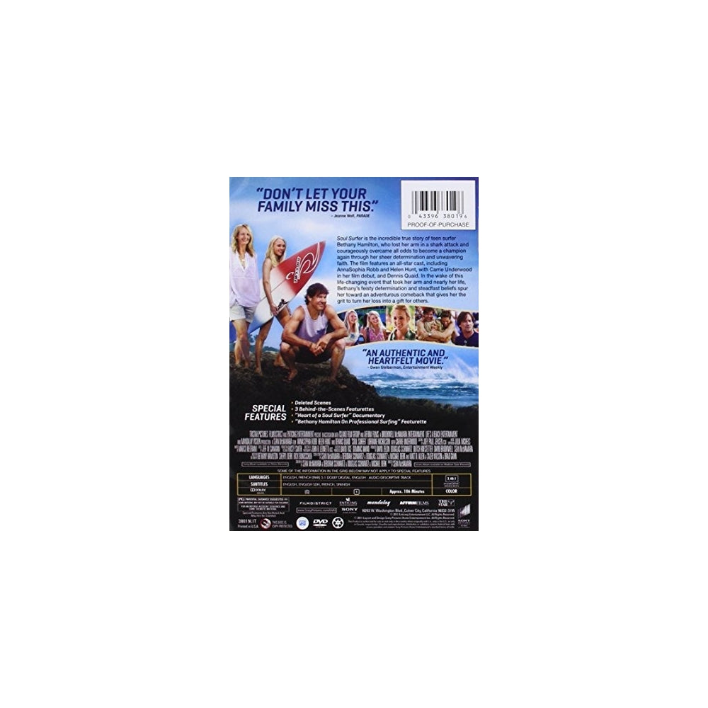 Surfista De Almas / Soul Surfer - DVD
