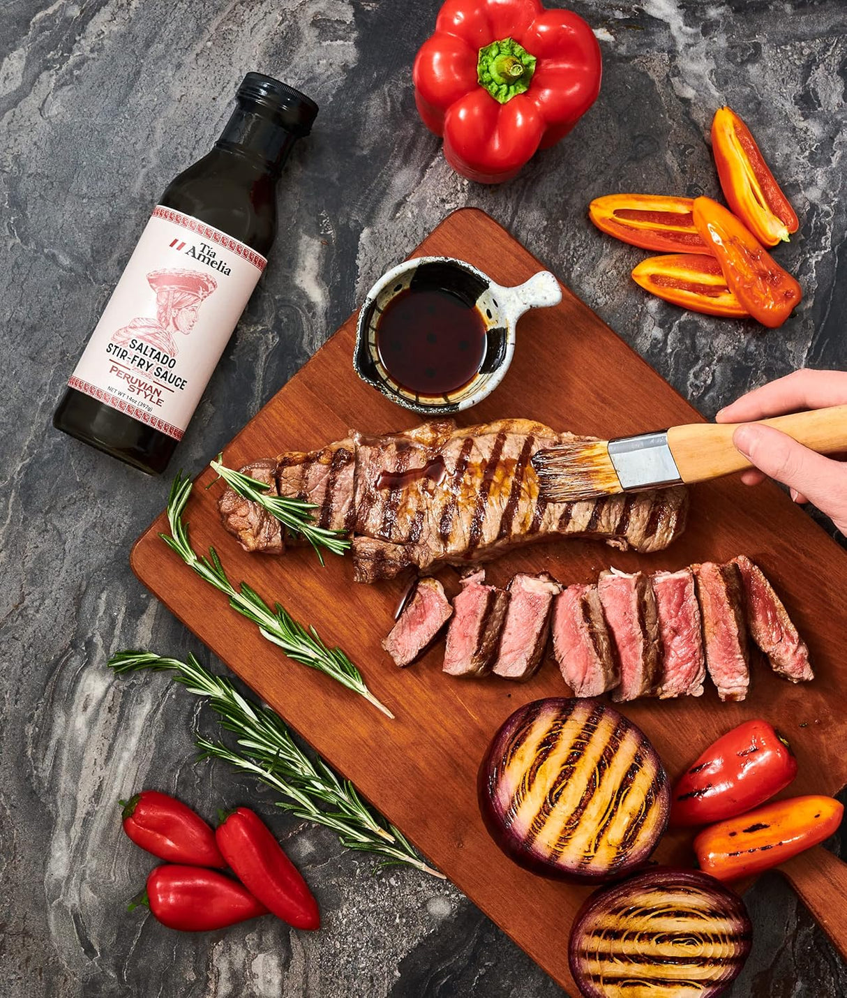 Salsa Lomo Saltado Tia Amelia - Gluten-Free 14 oz