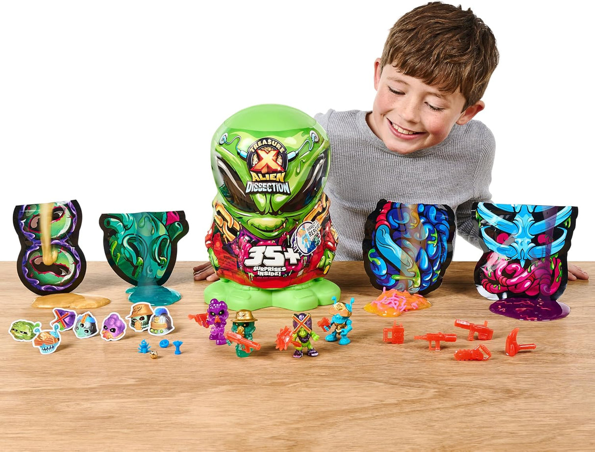 Diseción Mega Alien TREASURE X: 35 Sorprendentes Sorpresas
