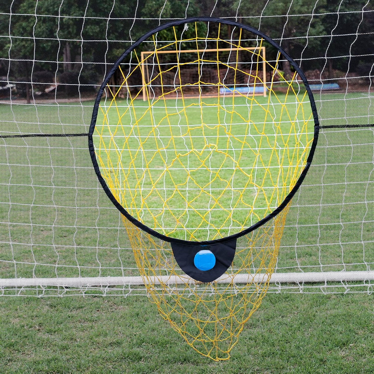 Red de Gol para Fútbol con Zonas de Puntuación Destacadas