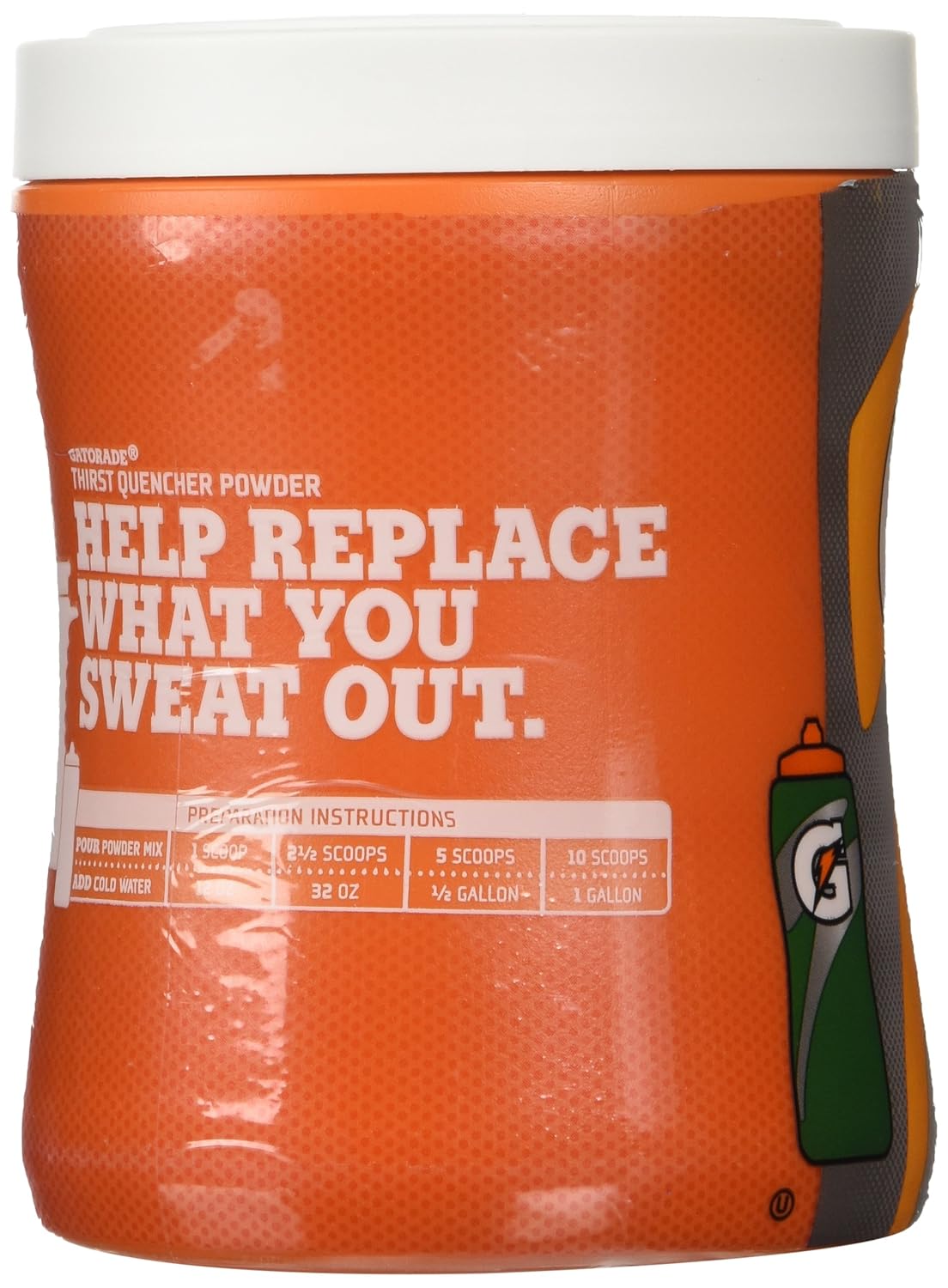 Gatorade Polvo, 18.3 oz, Hidratante, 1 Canister