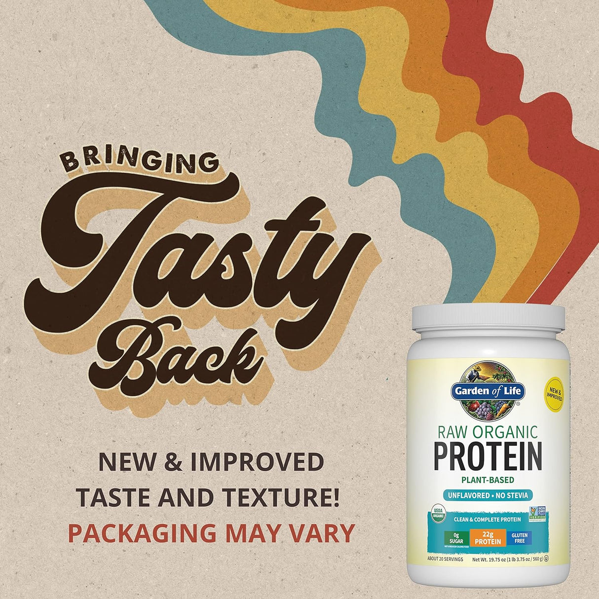 Suplemento Polvo de proteína vegana orgánico con vitaminas