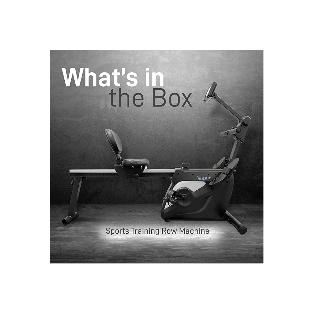 Máquina de remo para entrenamiento SERENELIFE SLRWBK25