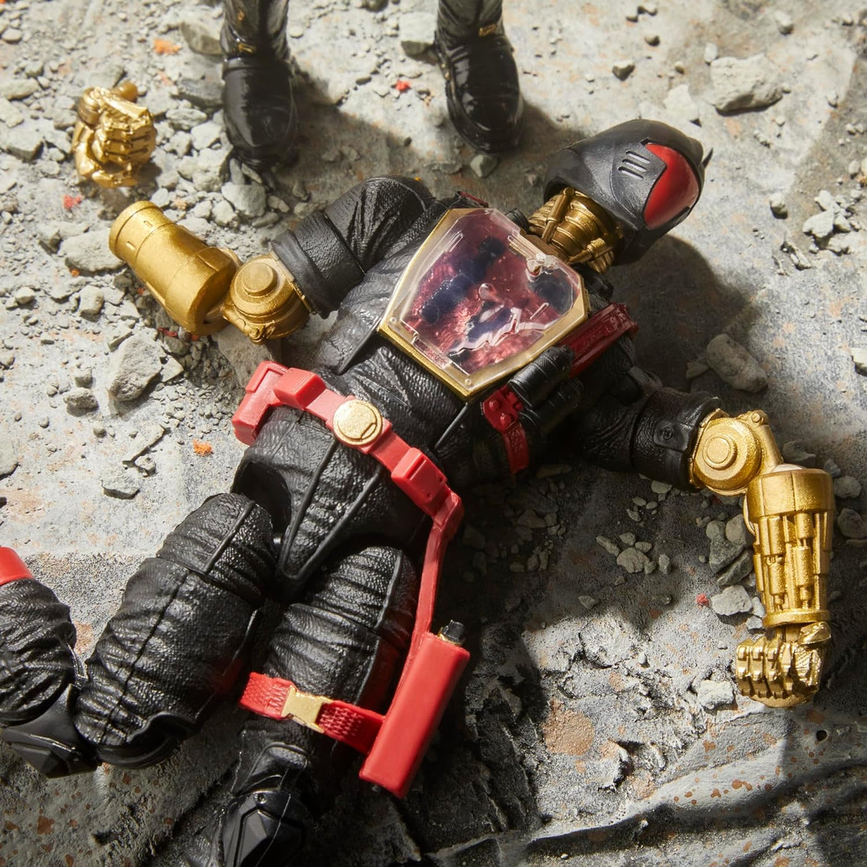 G.I. Joe Figura de Acción #134 Iron Grenadier B.A.T. 6 Pulgadas