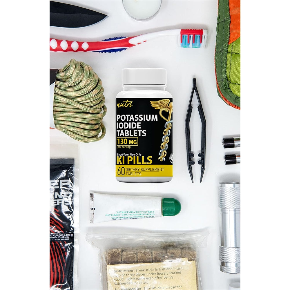 Suplemento de yoduro de potasio 130 mg 140 tabletas