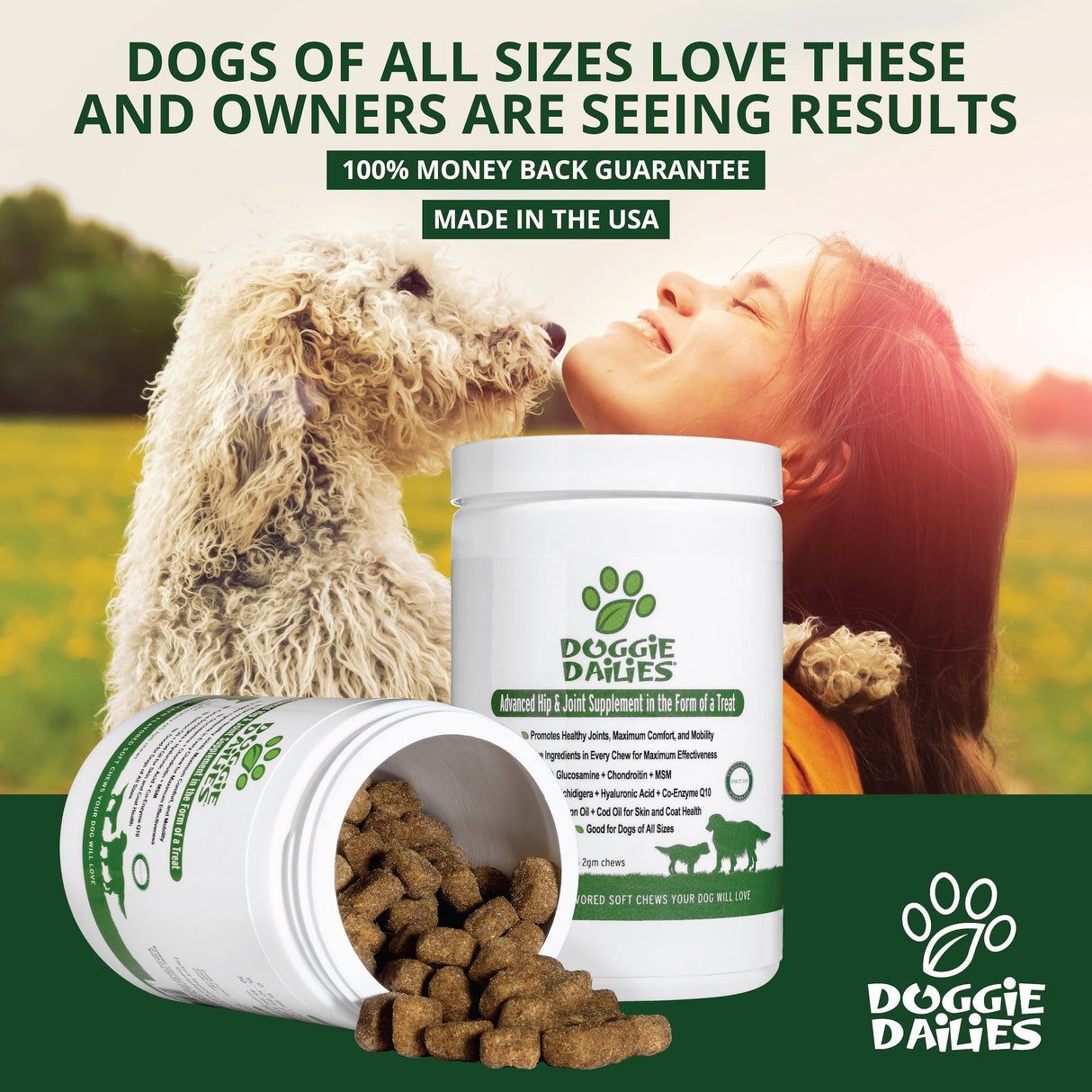 Glucosamina para cadera y articulaciones de los perros