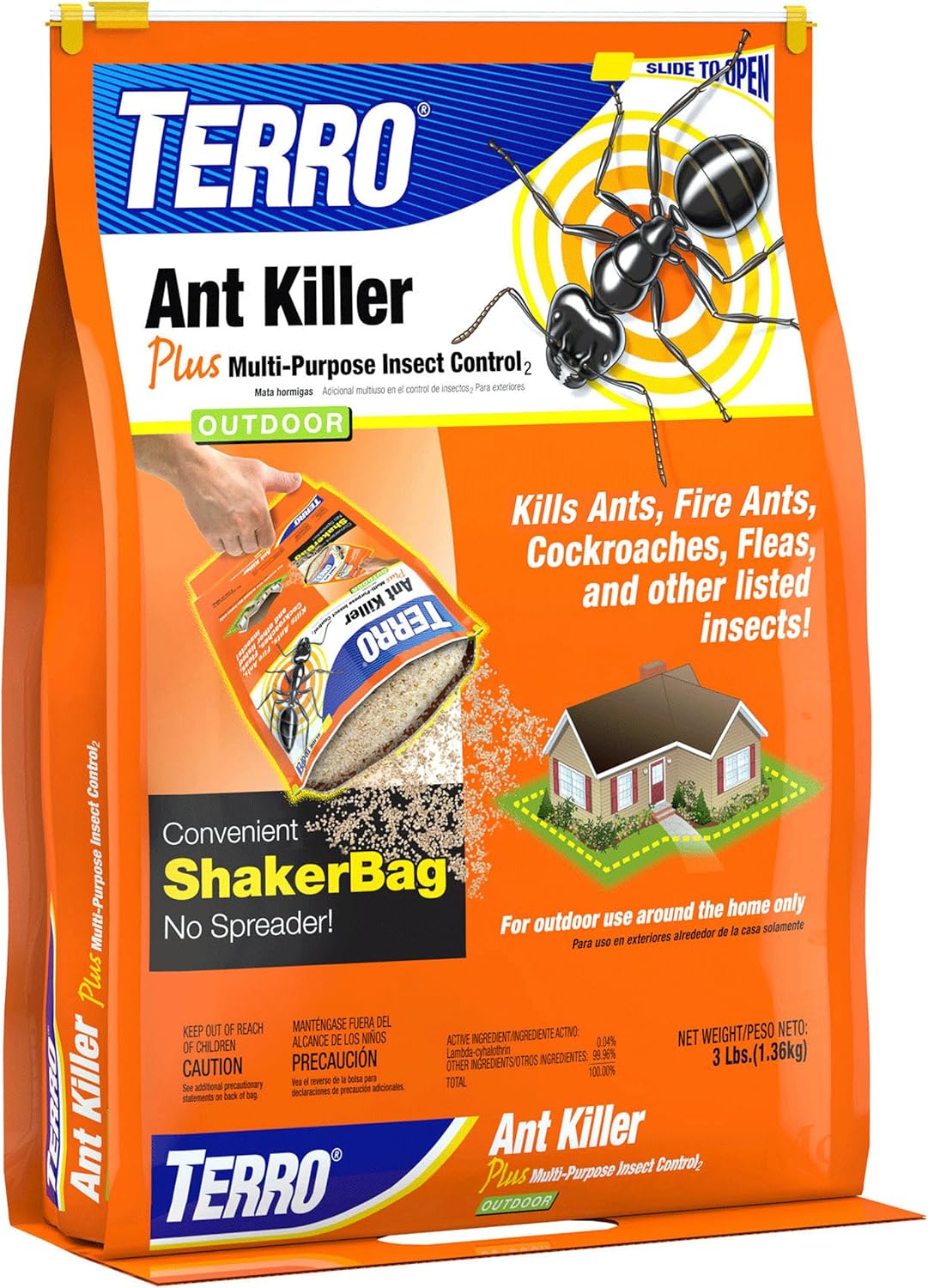 Ant Killer Multiusos TERRO T901-6 - 3lb, Mata Insectos