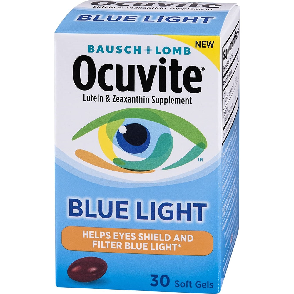 Suplemento Bausch + Lomb Ocuvita 30 cápsulas blandas