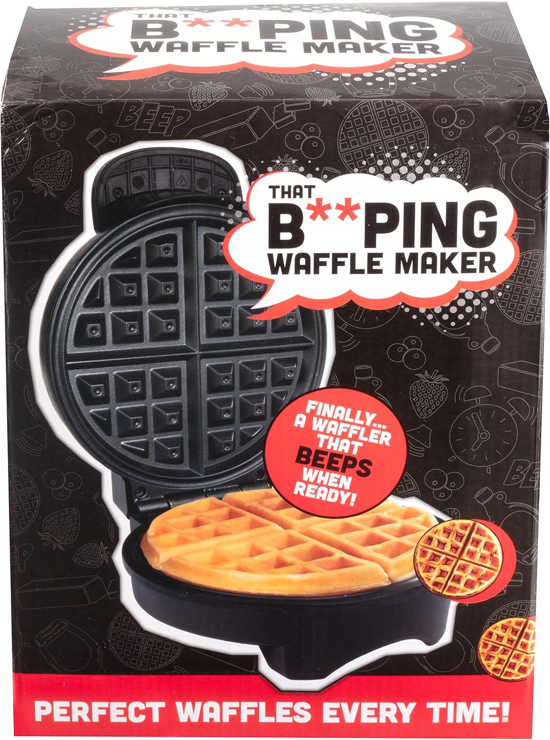 Waffle Maker 7 - Beep cuando está listo, control de dorado