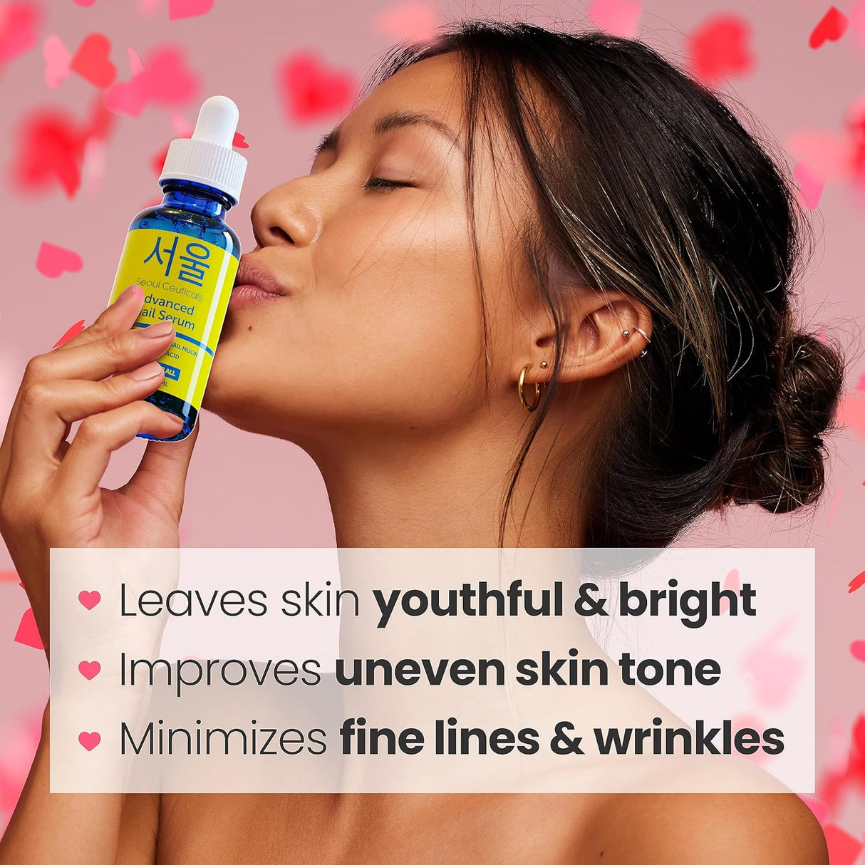 Suero Facial Antiedad Natural con Niacinamida y Baba de Caracol