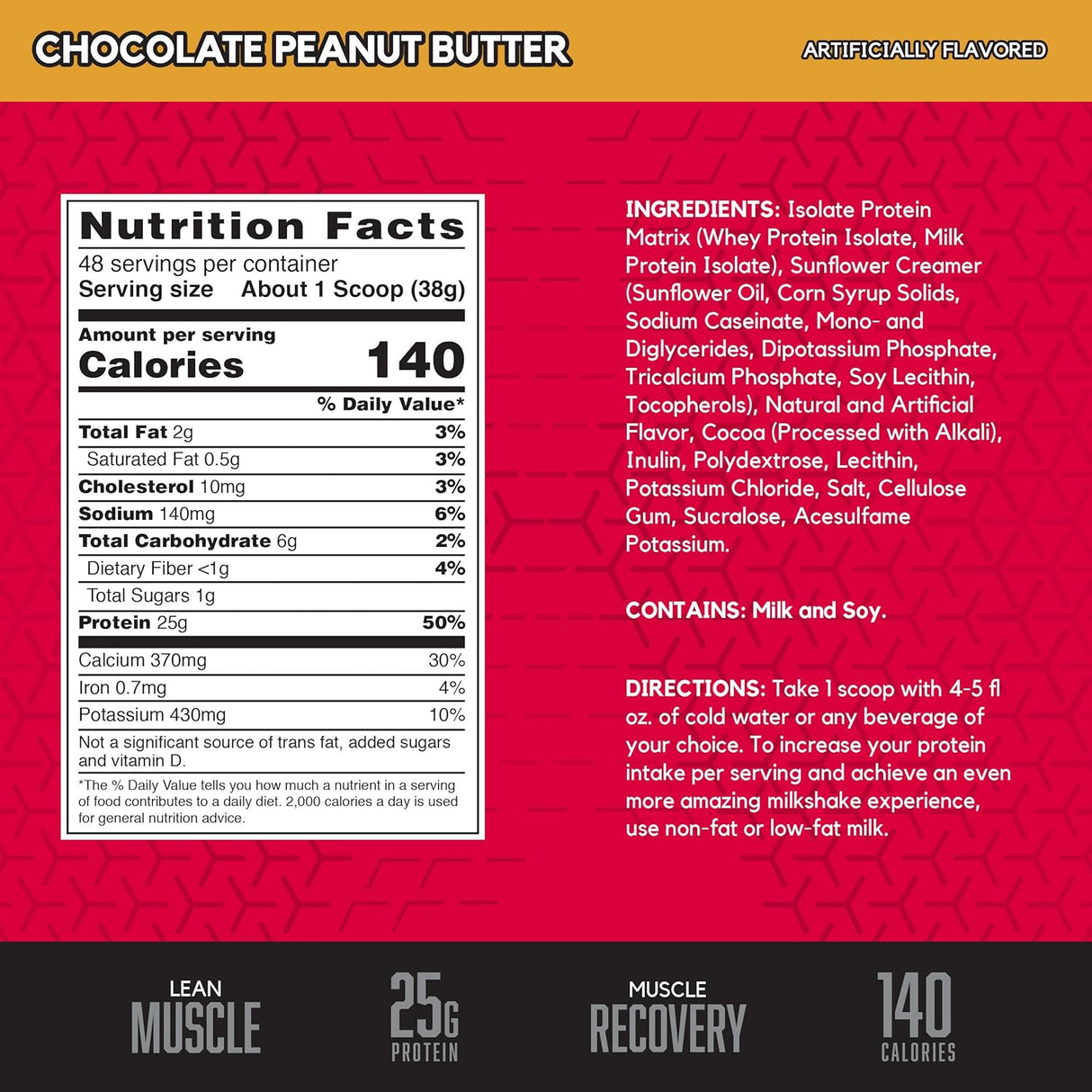 Suplementos Alimenticios de mantequilla de maní en polvo