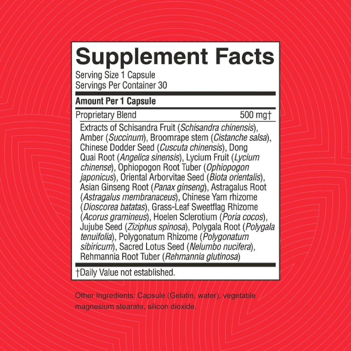 Natures Sunshine Concentrado de fatiga nerviosa TCM 30u