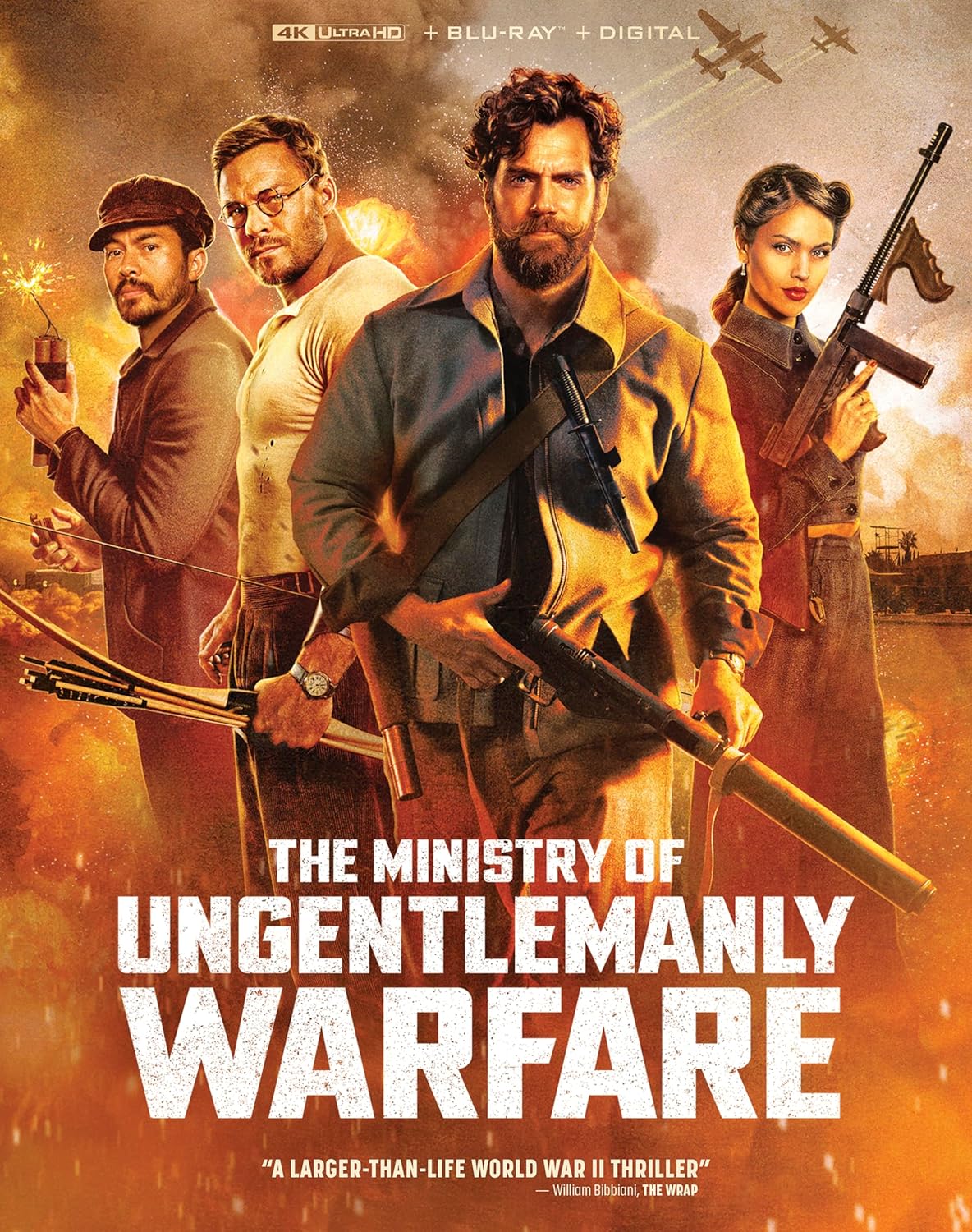 Ministerio de la Guerra Incivilizada 4K + Blu-ray + Digital