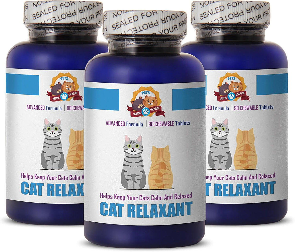 Capsulas relajantes para gatos en control de la ansiedad