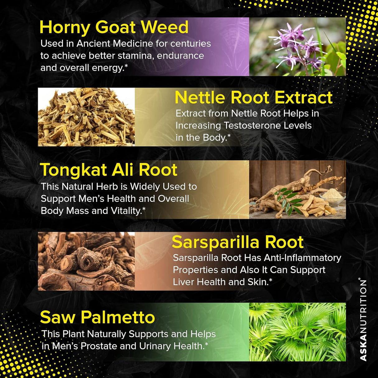 Suplementos Alimenticios de testosterona masculino