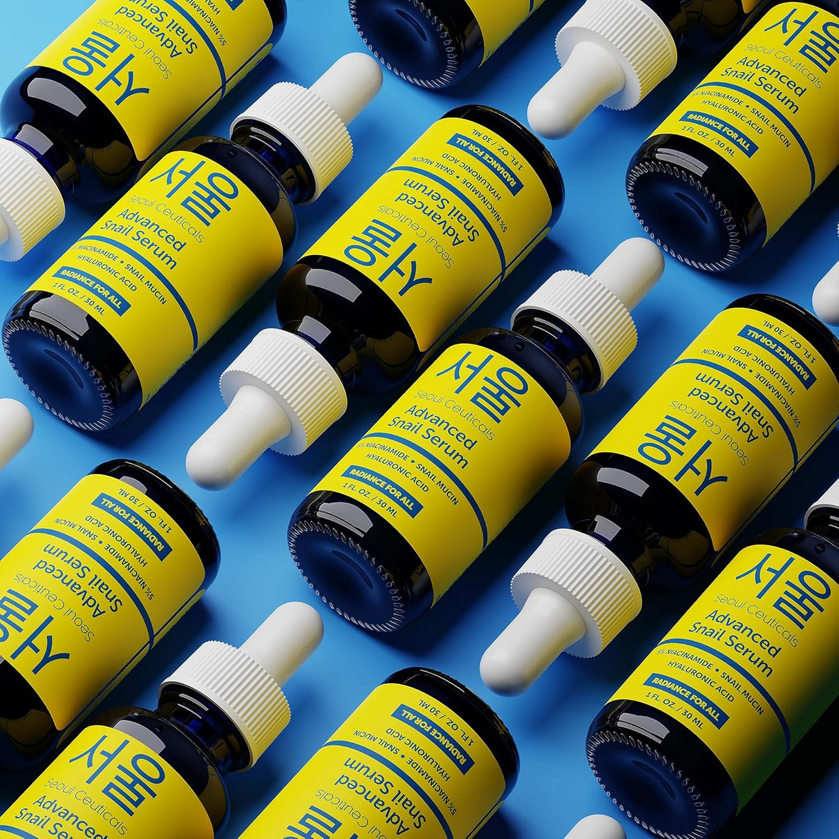 Suero Facial Antiedad Natural con Niacinamida y Baba de Caracol