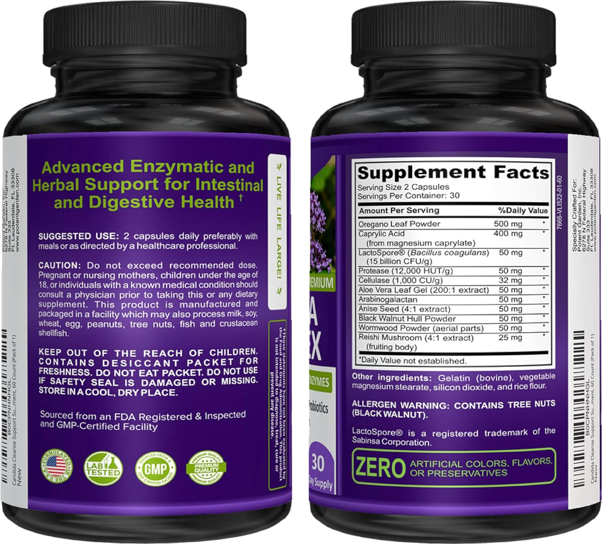 Complejo Candida: Equilibrio Intestinal y Apoyo Inmunológico