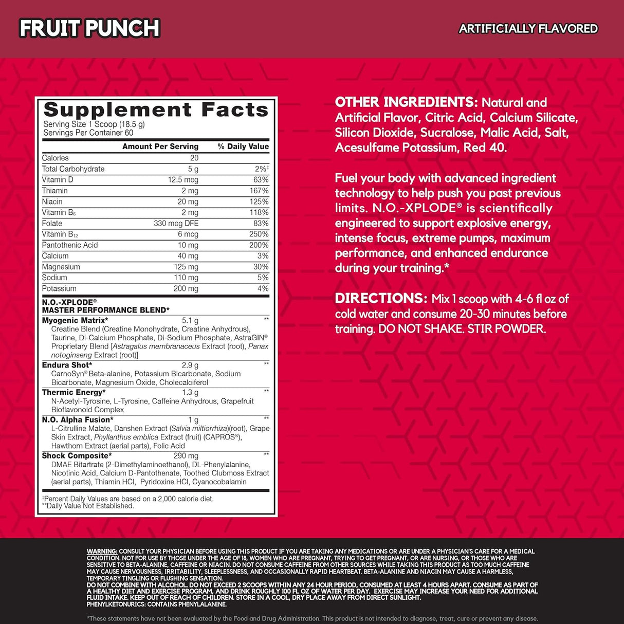 Suplementos Alimenticios previo al entrenamiento