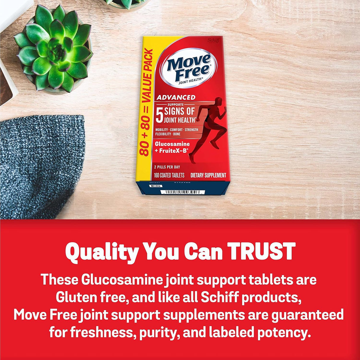 Suplemento avanzado de apoyo para las articulaciones 80 und