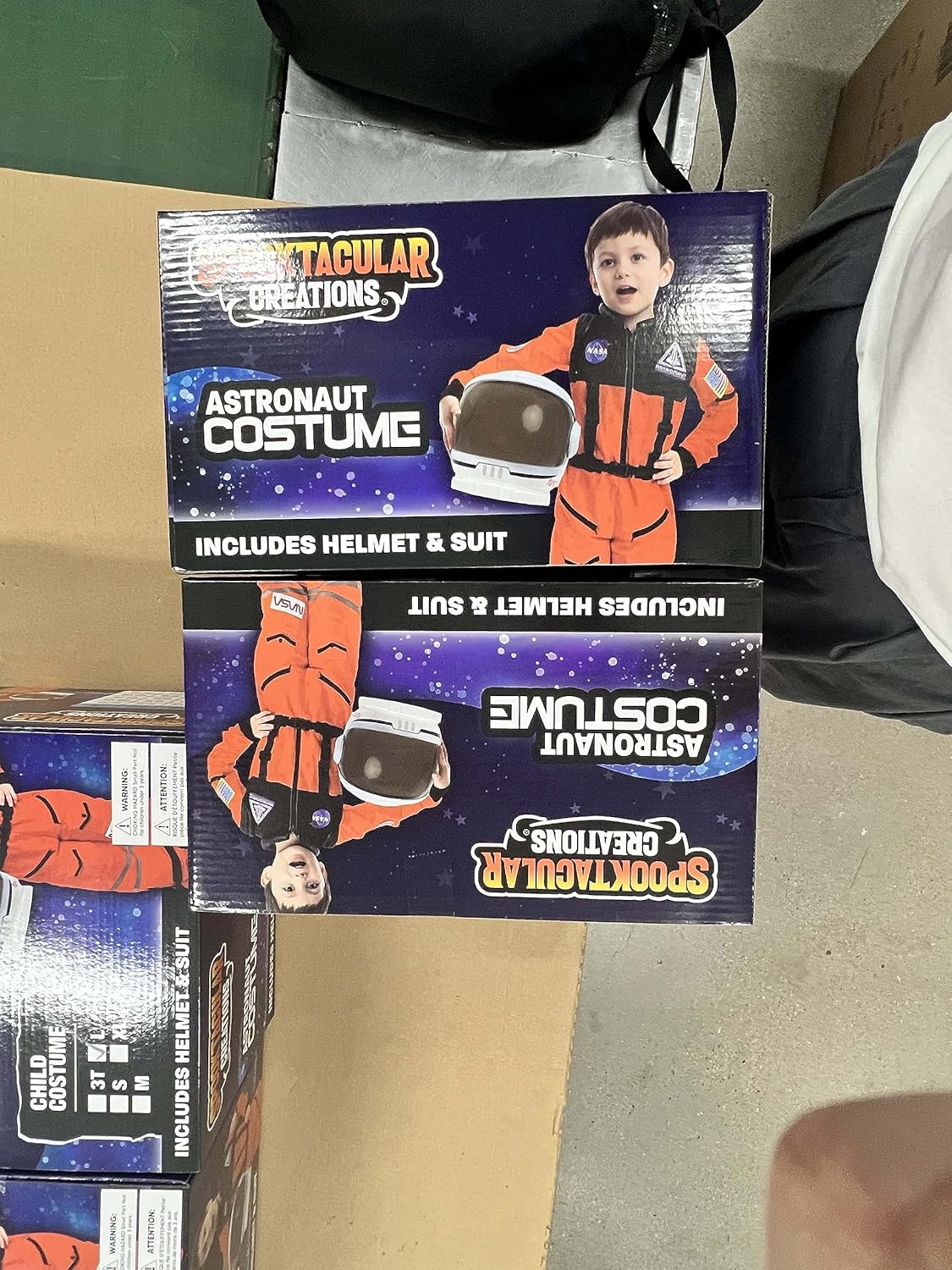 Disfraz de Astronauta para Niños Spooktacular con Casco