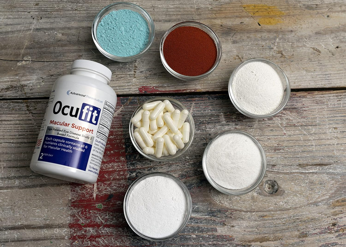 Suplemento de vitaminas y minerales para ojos Ocufit