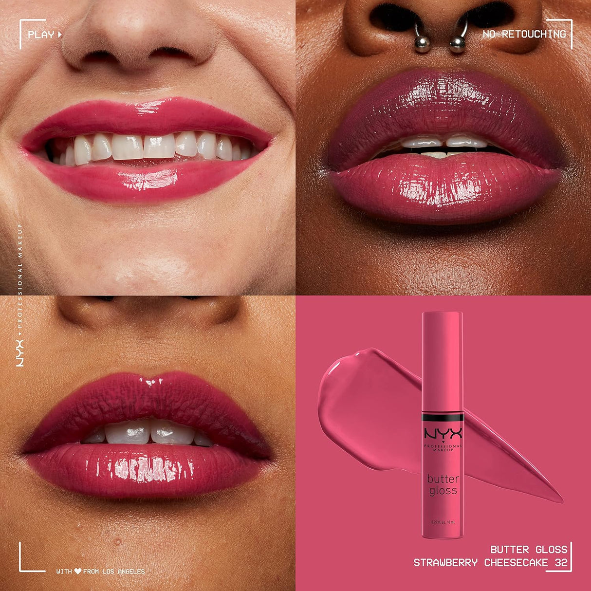 Brillos Labiales profesional