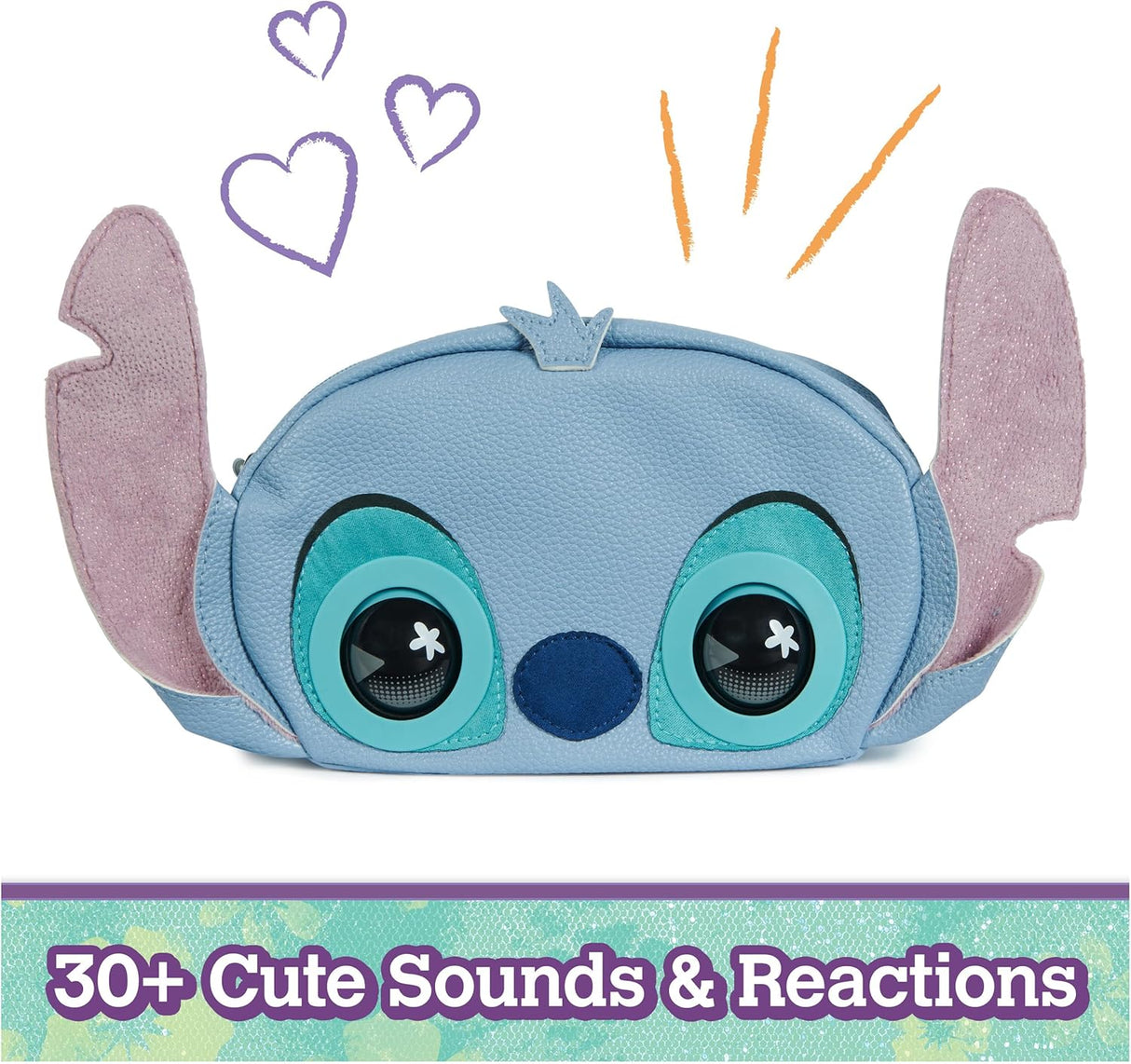 Purse Pets, Stitch Juguete Interactivo, Cruzada Plush