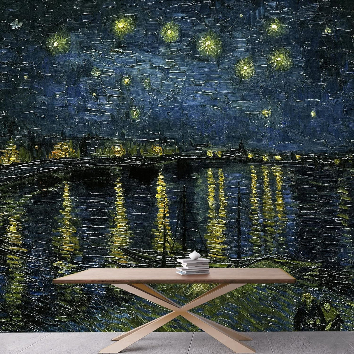 IDEA4WALL pinturas famosas, papel tapiz extraíble grande