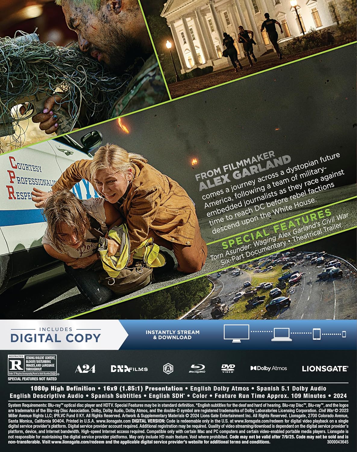 Guerra Civil Blu-ray + DVD + Digital