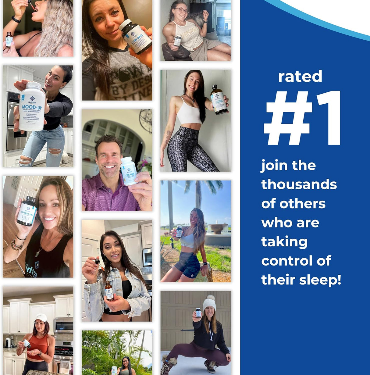 Suplemento Cortisol NuEthix - Relajación y Sueño Profundo, 60 Cápsulas